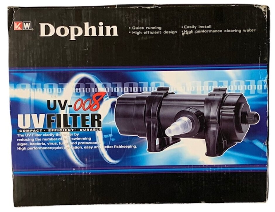 УФ-стерилизатор DoPhin UV-008 Filter (9 W)