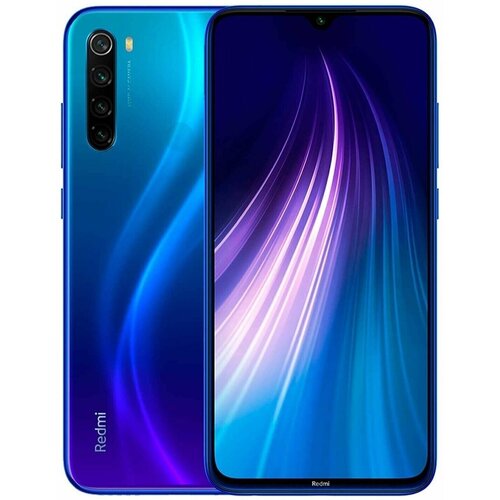 Смартфон Xiaomi Redmi Note 8 464 ГБ CN Dual nano SIM нептуновый синий 969000₽