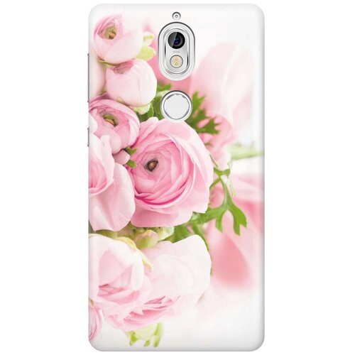 фото Силиконовый чехол на nokia 7 / нокиа 7 с принтом "розовые розы" gosso
