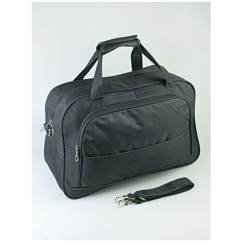 фото Сумка дорожная , 20х27х45 см, черный adafman