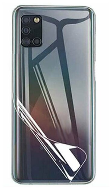 Пленка на заднюю панель LuxCase для Samsung Galaxy A31s 0.14mm Transparent 86193 - фото №1