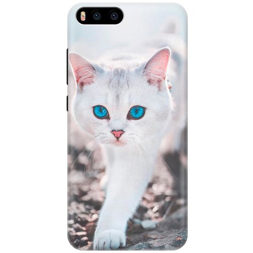 фото Силиконовый чехол на xiaomi mi 6 / сяоми ми 6 с принтом "голубоглазый кот gosso