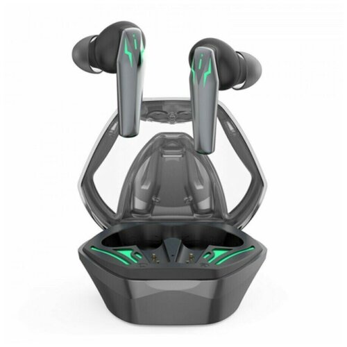 Беспроводные наушники WiWU TWS07 Cobra True Wireless Game Earbuds Grey