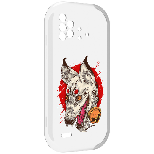Чехол MyPads страшная собака для UMIDIGI Bison X10 / X10 Pro задняя-панель-накладка-бампер чехол mypads гавайская собака для umidigi bison x10 x10 pro задняя панель накладка бампер