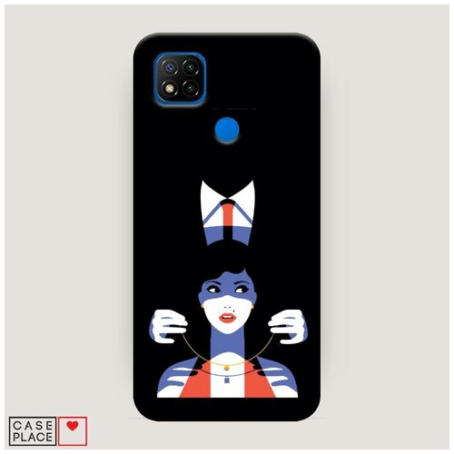 фото Чехол пластиковый xiaomi redmi 9c незнакомец case place