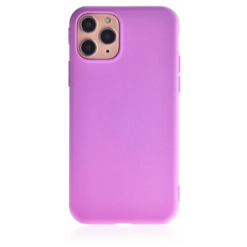 фото Чехол накладка iphone 11 pro 5.8" gurdini soft lux силикон (2) лиловый