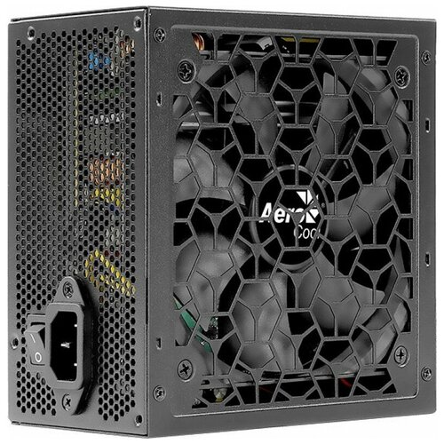 Блок питания Aerocool ATX 650W AERO WHITE 80 2444pin APFC 120mm fan 5xSATA RTL AERO WHITE 650 556200₽