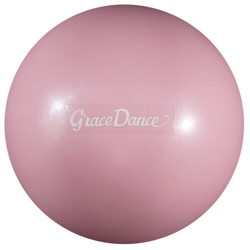 фото Мяч для художественной гимнастики 16,5 см, 280 г, цвет бледно-розовый нет бренда