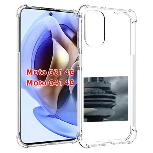 Чехол MyPads Drake - Views для Motorola Moto G31 4G / G41 4G задняя-панель-накладка-бампер