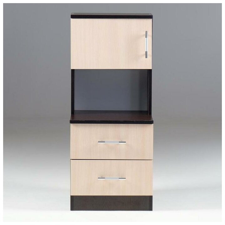 фото Тумба прикроватная Бася, 950х400х415, Венге/Дуб молочный 7334618