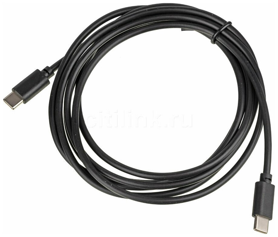 Кабель USB Type-C (m) - USB (m), 2м, 3A, черный