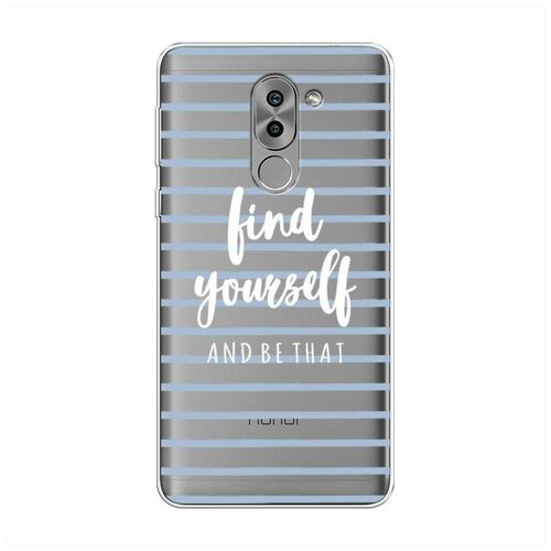 фото Силиконовый чехол "find yourself and be that" на honor 6x / хонор 6х case place