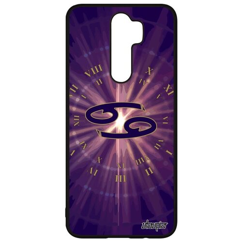 фото Чехол для мобильного // xiaomi redmi note 8 pro // "гороскоп рак" zodiac стиль, utaupia, фиолетовый