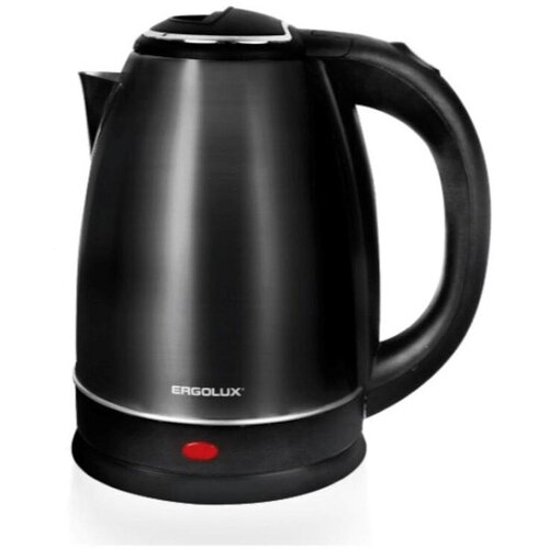 Чайник ERGOLUX ELX-KS05-C02 черный промо нерж сталь 18л 1600 Вт 174300₽