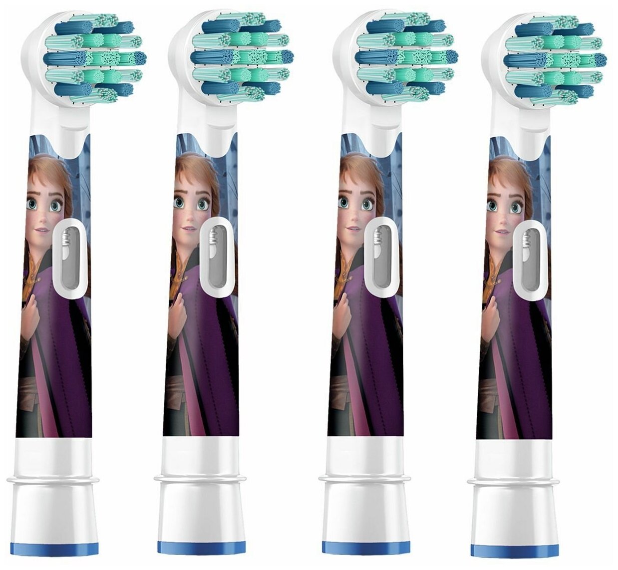 Насадка для зубных щеток Oral-B Kids EB10S 2K Frozen ll (4 шт) - фото №6