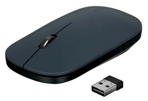 Беспроводная компьютерная мышь UGREEN MU001 (90372) Portable Wireless Mouse серо-чёрная
