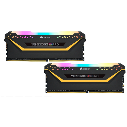 Комплект модулей памяти Corsair VENGEANCE RGB PRO CMW16GX4M2E3200C16 16 ГБ (2 x 8 ГБ) DDR4 DRAM 3200 МГц C16