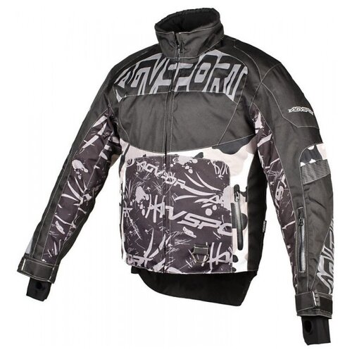 фото Текстильная куртка agvsport taiga черный/серый 3xl (размер производителя)