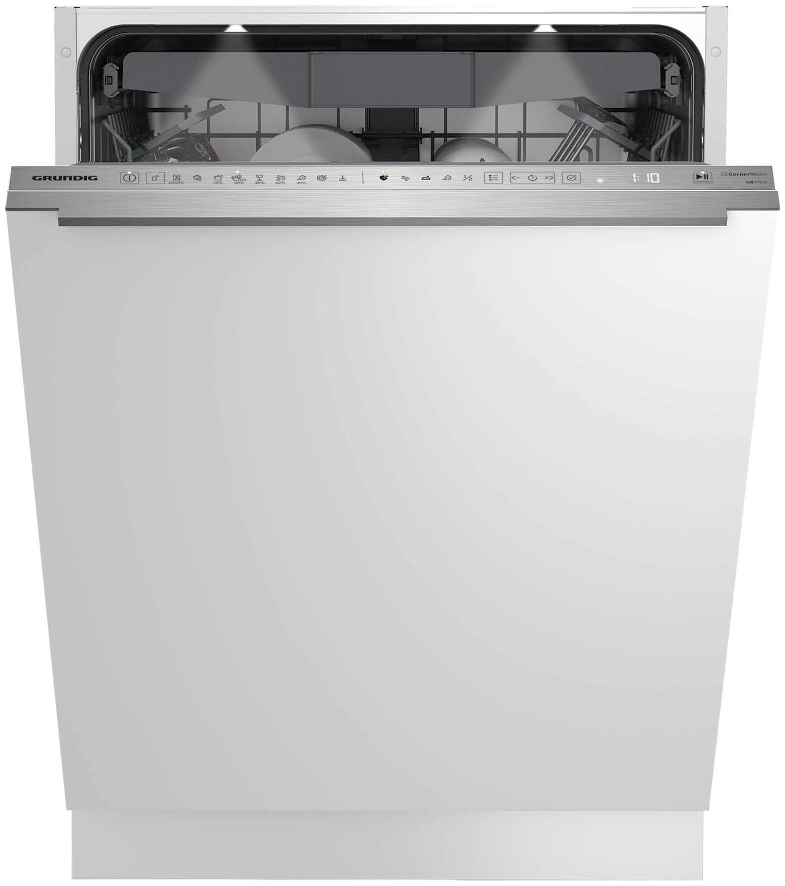 Встраиваемая посудомоечная машина Grundig GNVP4551PW, 60 см, белый