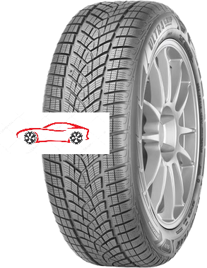 Зимние нешипованные шины Goodyear UltraGrip Performance SUV Gen-1 (225/60 R17 103V)