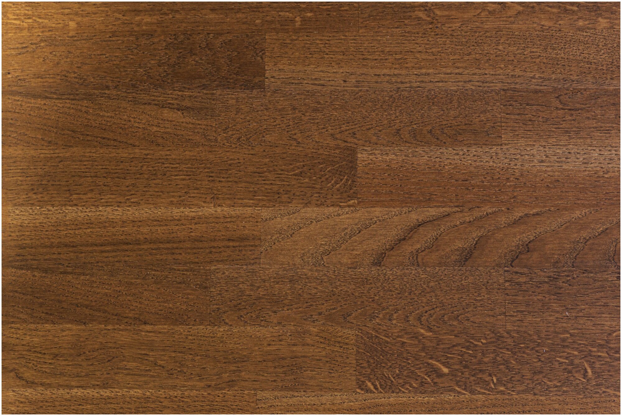 Паркет Sommer Troyes 550247002 Oak Dark Brown, 3-пол, 2283х194х13,2мм (2,658м2/6шт/уп)