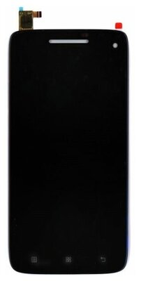 Дисплей (экран) в сборе с тачскрином для Lenovo Vibe X черный / 1920x1080 (Full HD)