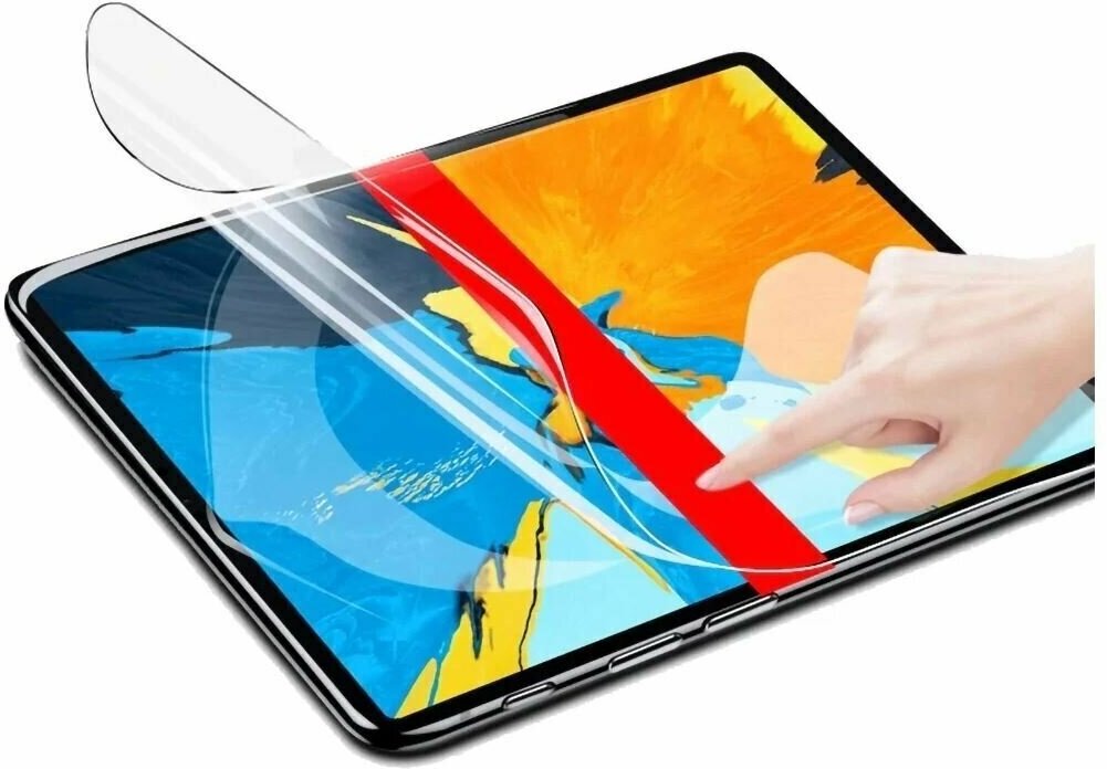 Гидрогелевая защитная пленка для планшета Samsung Galaxy TAB 3, 10.1 дюйма, глянцевая ( комплект из 1 ШТ )