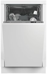 Встраиваемая посудомоечная машина 45 см Hotpoint HIS 1D67