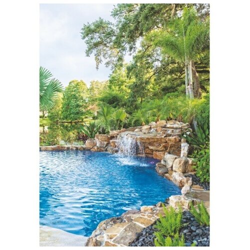 Фотообои Bellissimo Чарующий водопад 4 листа 140х200 см 1009₽