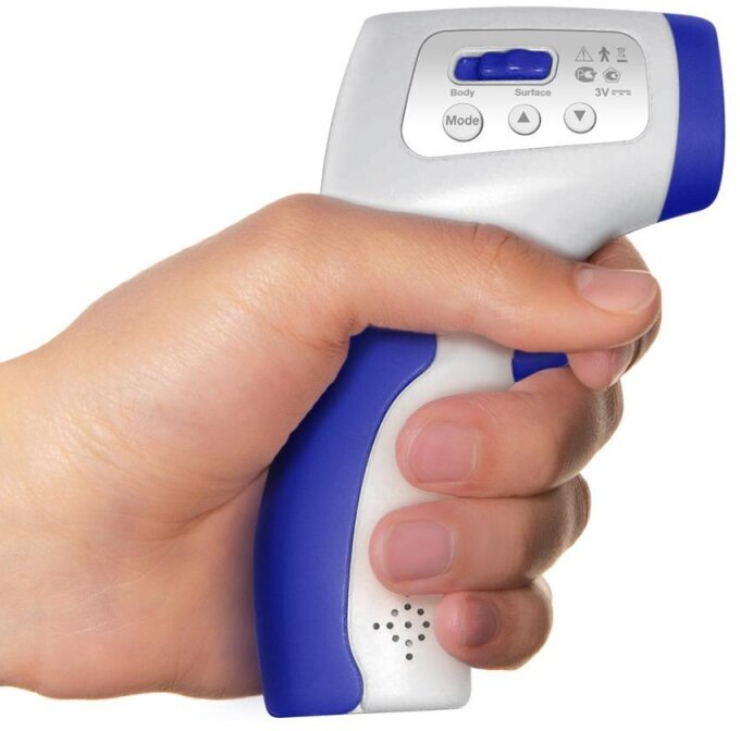 Термометр медицинский бесконтактный инфракрасный sensitec nf-3101 Apexmed International B.V. - фото №4