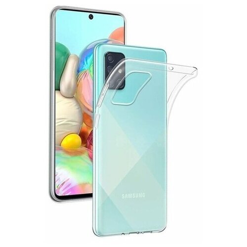 фото Чехол tpu samsung galaxy a51, прозрачный, anycase