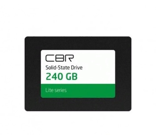 CBR SSD-240GB-2.5-LT22, Внутренний SSD-накопитель, серия "Lite", 240 GB, 2.5", SATA III 6 Gbit/s, SM