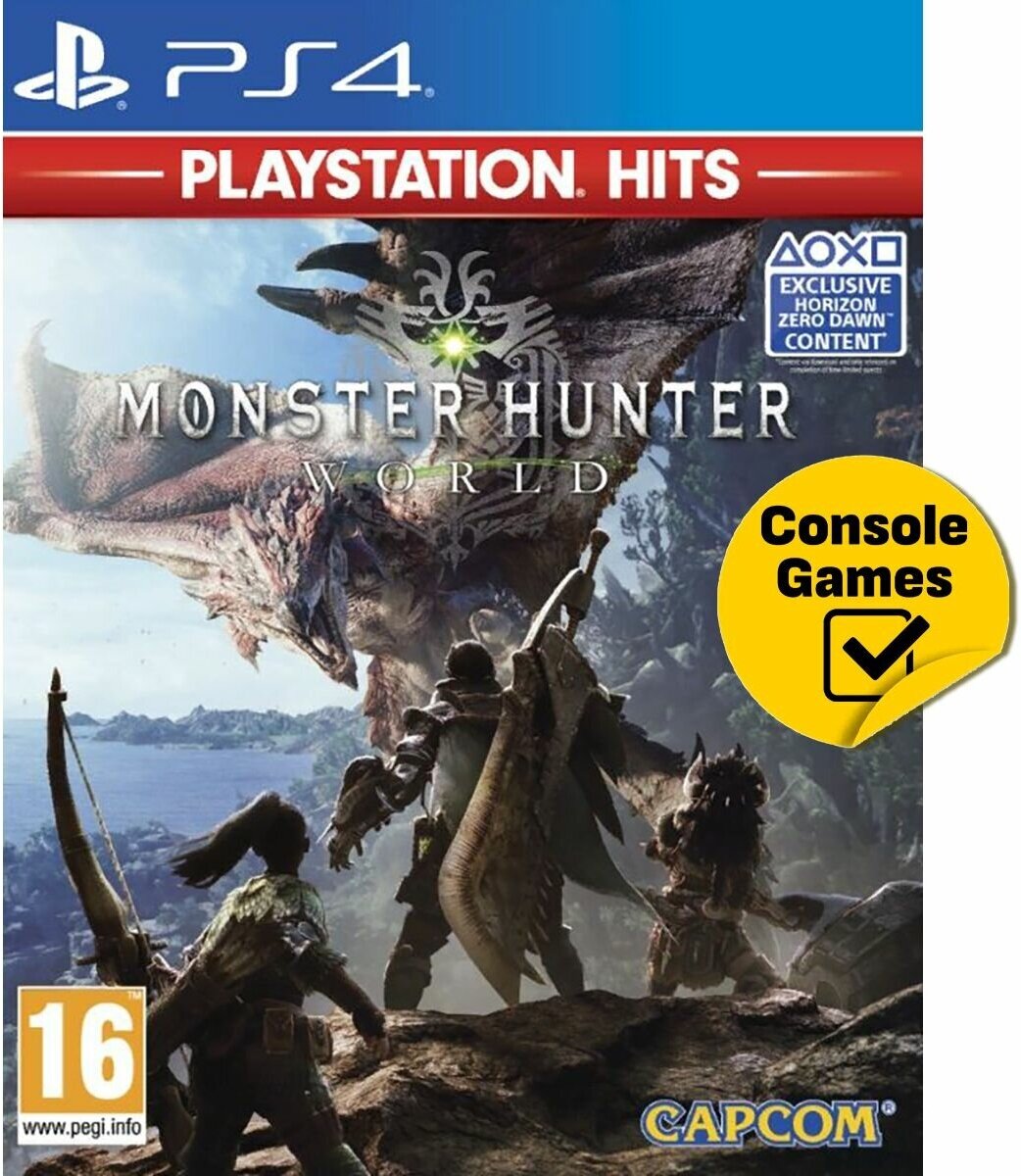 PS4 Monster Hunter World (Playstation Hits) (английская версия)