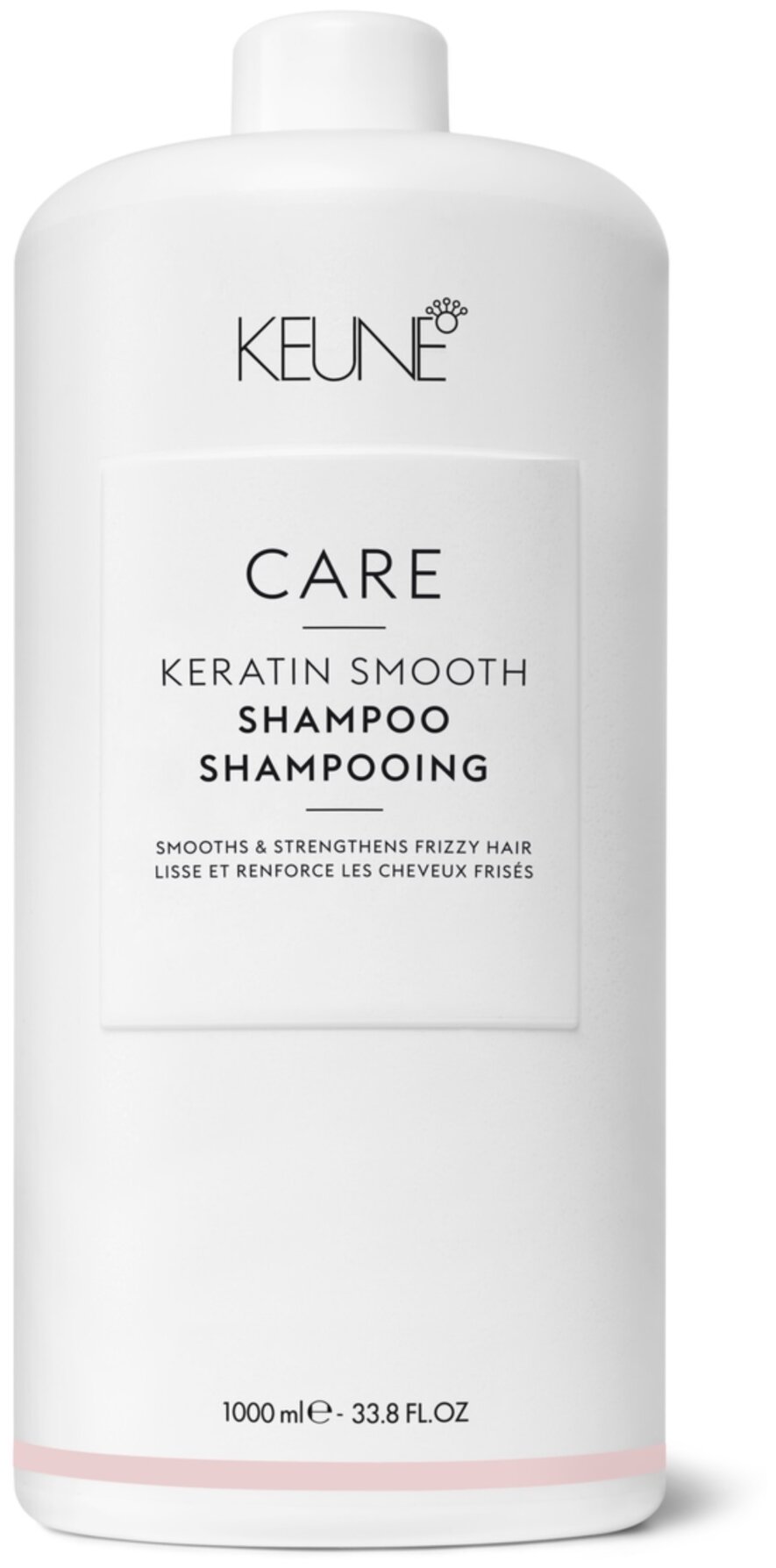 Шампунь Кератиновый комплекс/ CARE Keratin Smooth Shampoo 1000 мл