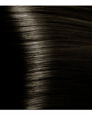 Крем-краска для волос с экстрактом женьшеня и рисовыми протеинами Kapous Studio Professional, 4.1 пепельно-коричневый, 100 мл