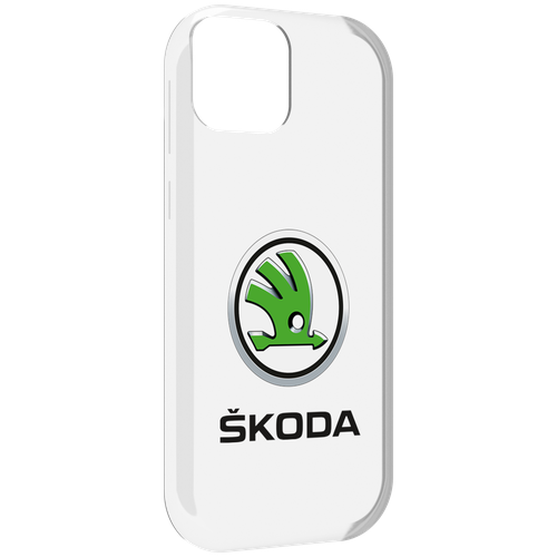 Чехол MyPads skoda-шкода-4 мужской для UleFone Note 6 / Note 6T / Note 6P задняя-панель-накладка-бампер