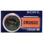 Элемент питания CR2032 Sony - изображение