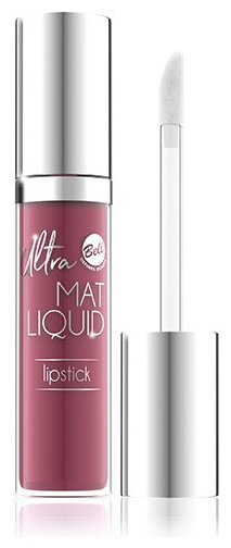 Помада для губ `BELL` ULTRA MAT LIQUID LIPSTICK тон 06 матовая жидкая