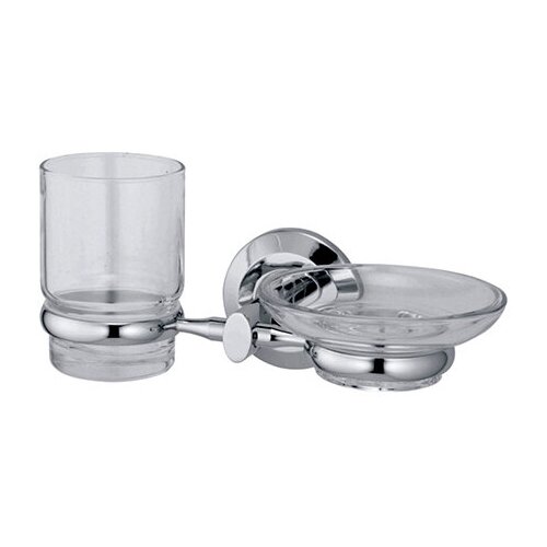 фото Держатель стакана и мыльницы wasserkraft rhein k-6226 хром