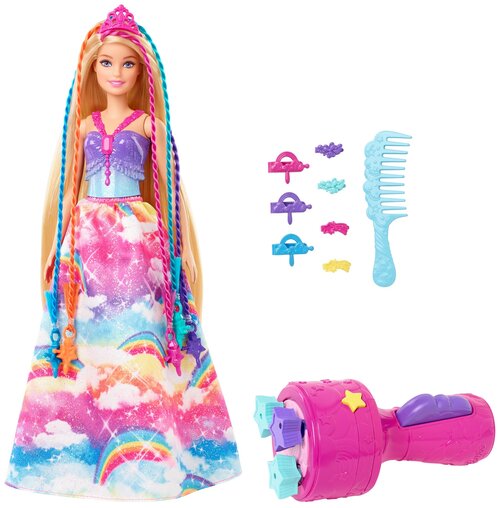Кукла Barbie Дримтопия с аксессуарами, 30.3 см, GTG00 фиолетовый