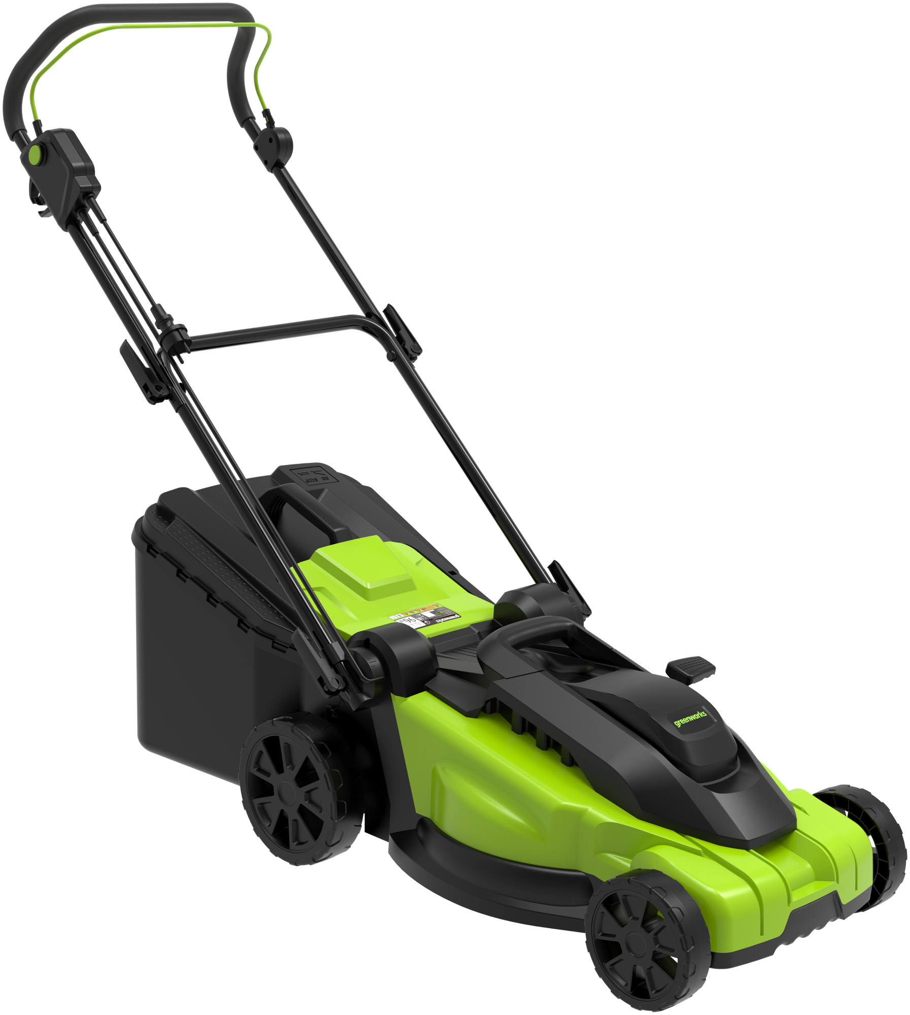 Газонокосилка электрическая Greenworks LM2000, 2000W, 43 см