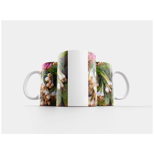 фото Кружка "овощи, рынок, лук" 320 мл lotsprints