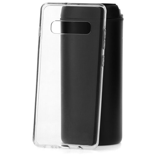 фото Чехол на samsung galaxy s10+ derbi slim silicone прозрачный