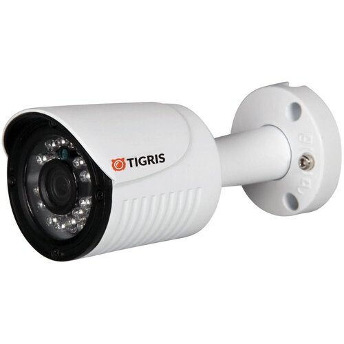 Видеокамера Tigris THL-S10. AHD/TVI/CVI/CVBS камера внешняя, ИК, f=3,6, 720P