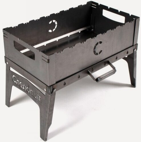 Изображение товара Мангал-дипломат Следопыт PF-GR-24 толщина 2 мм, в сумке (555х306х355 мм)