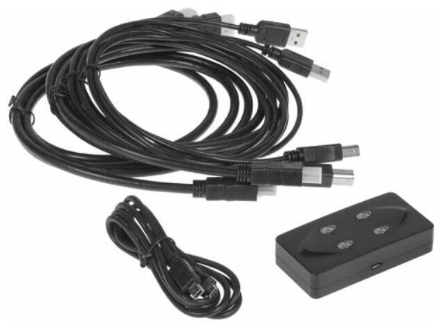 D-Link DKVM-410H/A2A, 4-портовый KVM-переключатель с портами HDMI и USB (DKVM-410H/A2A) - фото №6