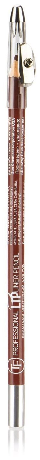 TF Cosmetics карандаш для губ с точилкой Professional Lipliner, 36 chocolate 2