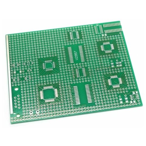 фото Плата монтажная 90х110х1,5мм 1- сторонняя универсальная радиосфера