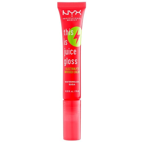 NYX professional makeup Блеск для губ This is Juice, 02 watermelon suga