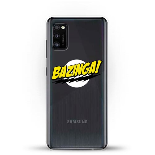 фото Силиконовый чехол шелдон на samsung galaxy a41 andy & paul